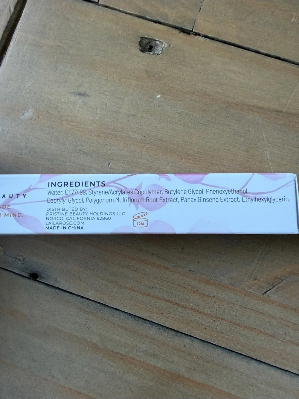 New in Box Laila Rose Liquid Eyeliner Pen - Nector Noir